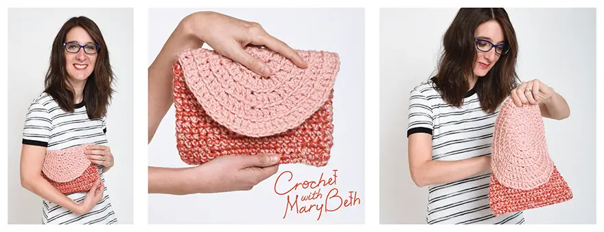 Free Crochet Pattern Circle Clutch