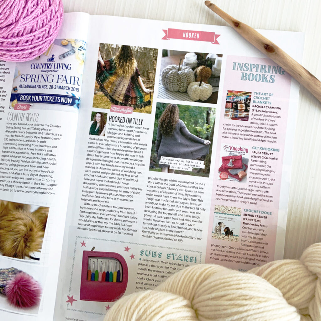 Learn about up and coming designers in Simply Crochet Magazine.