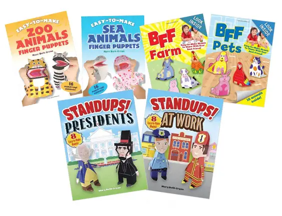 Books written and illustrated for Dover Publications.