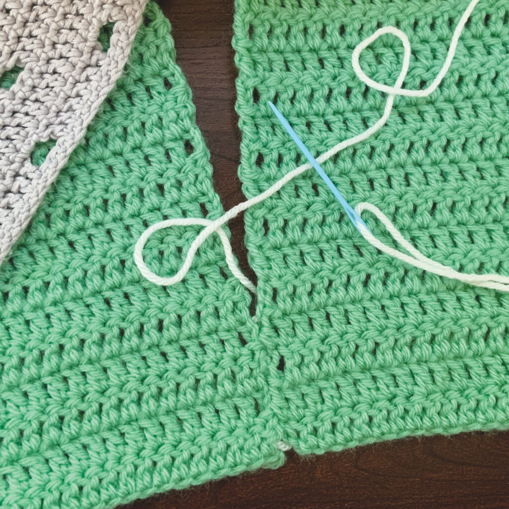How to Join Crochet Pieces Together with the Mattress Stitch Seam Indie Crochet Patterns