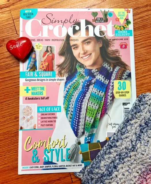 SImply Crochet Magazine April Issue.