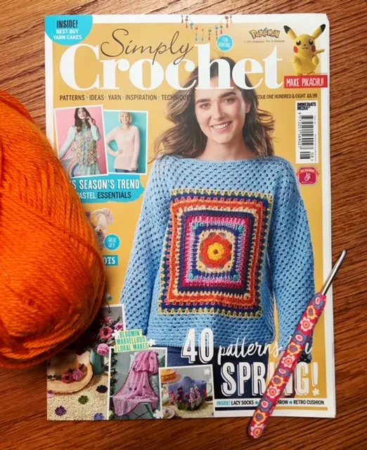 SImply Crochet Magazine March Issue.