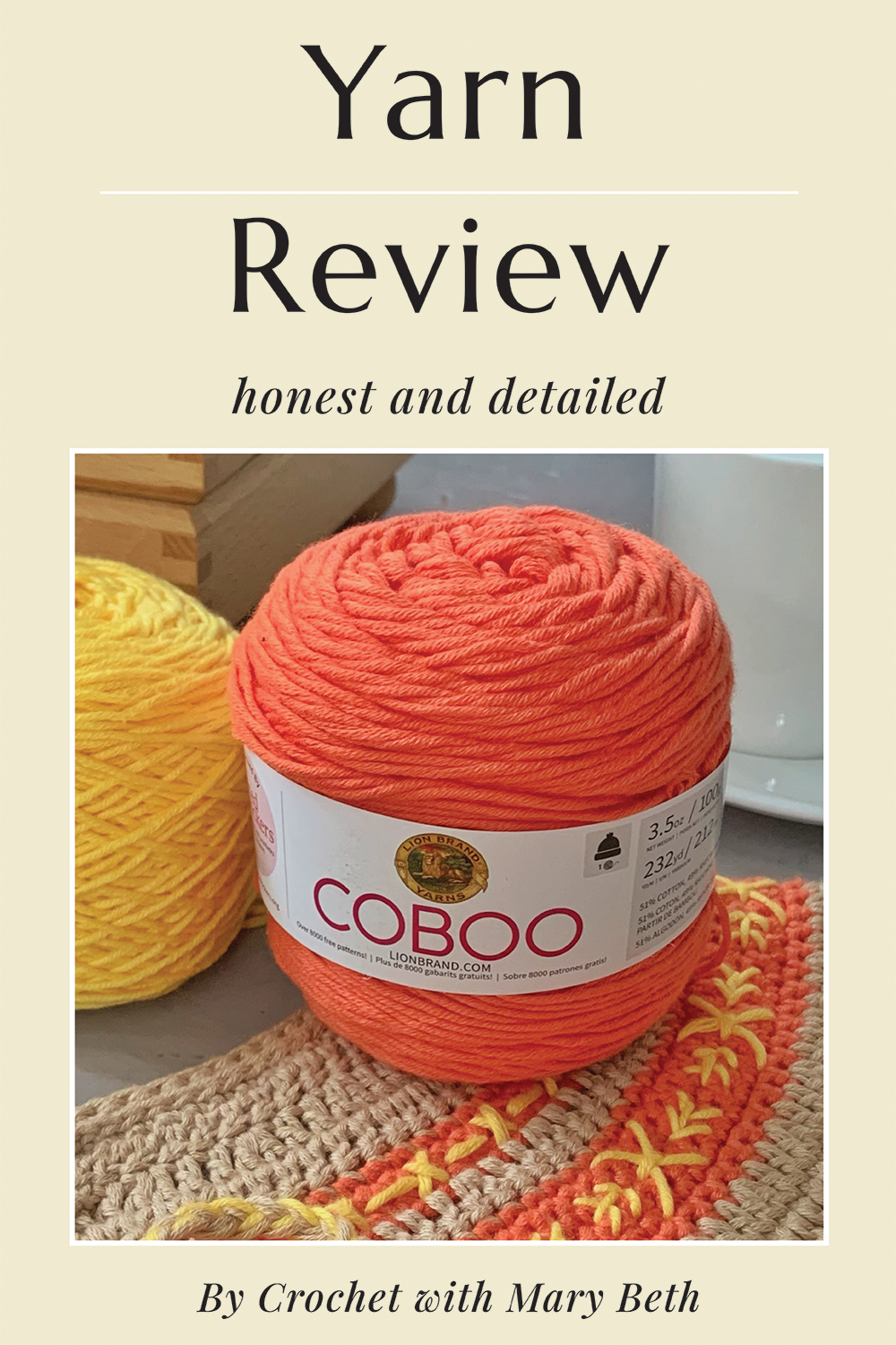 Lion Brands Coboo Yarn A Review Indie Crochet Patterns