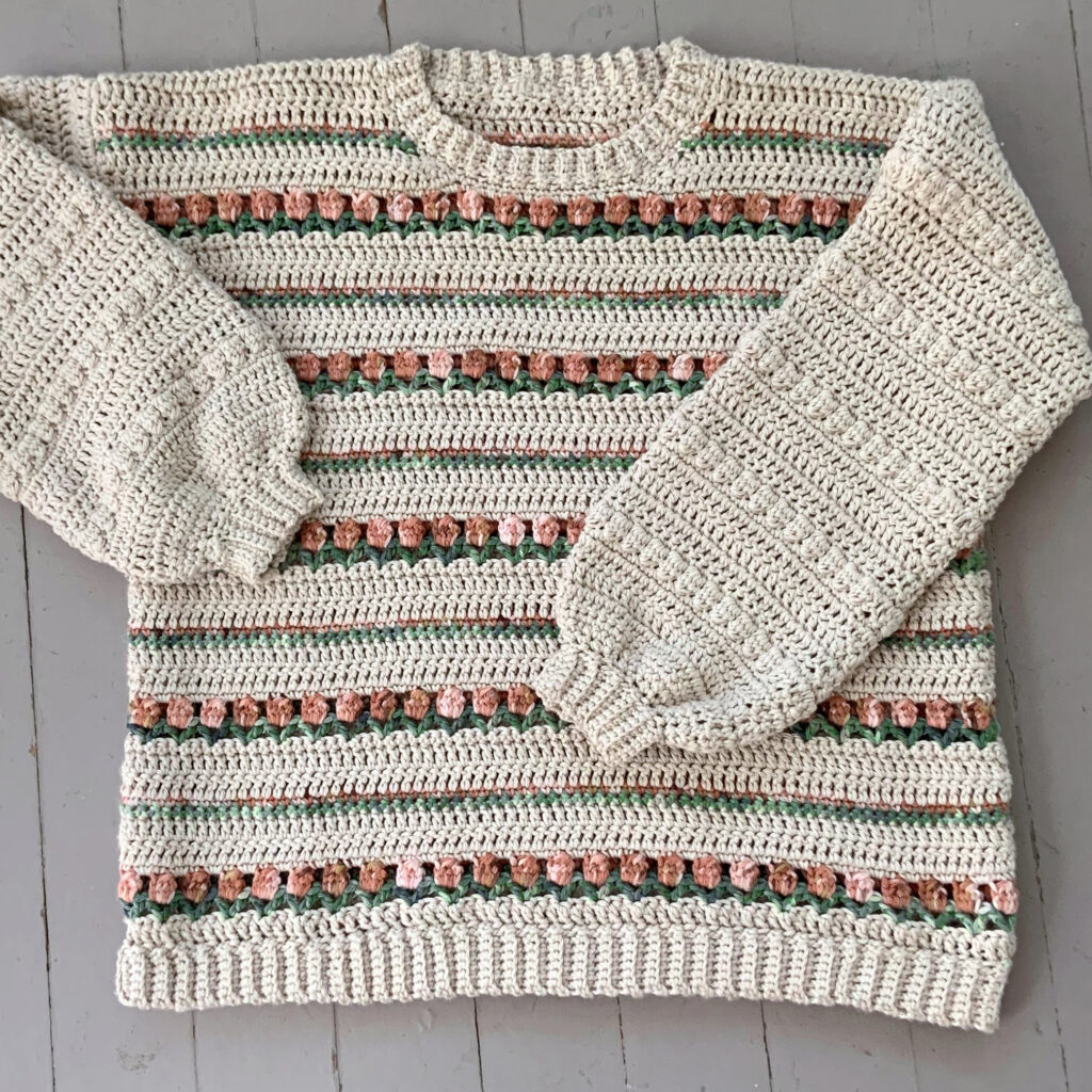 The stitch pattern is super fun.  Picking out the colors is super fun.  Wearing the sweater is super fun.  Getting tons of compliments on the sweater is super fun.